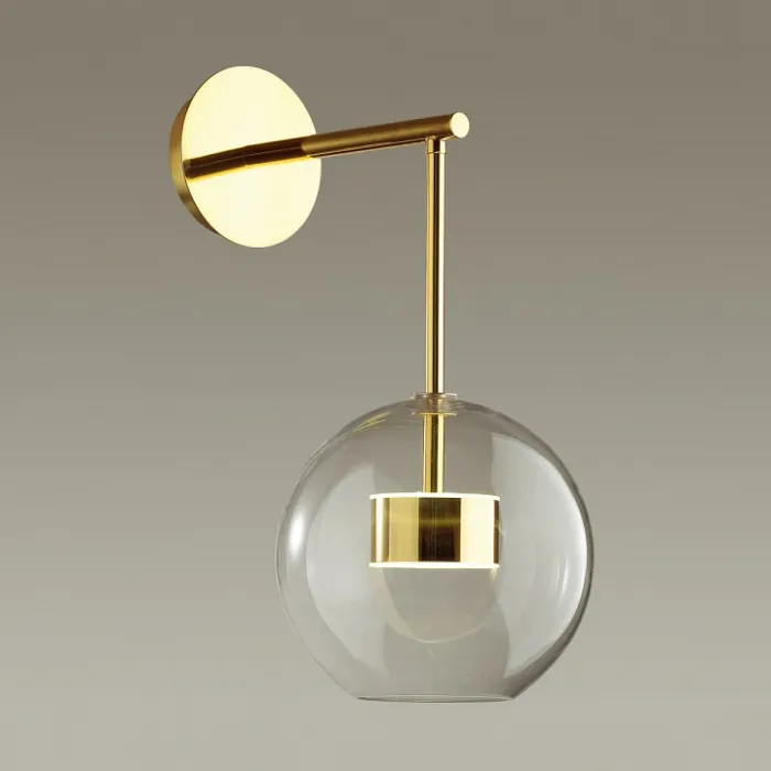 Бра Odeon Light Bubbles 4640/12WL Цвет плафонов прозрачный Цвет арматуры золото от ImperiumLoft