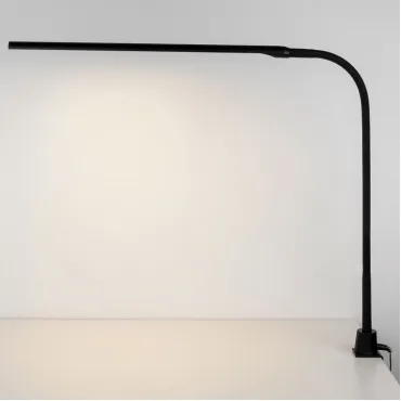 Настольная лампа офисная Eurosvet Flex 80429/1 черный Цвет плафонов черный от ImperiumLoft