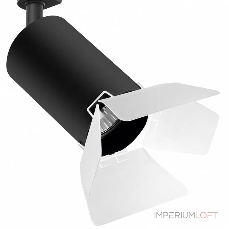 Светильник на штанге Lightstar Rullo 1 R1T437436 Цвет плафонов черно-белый от ImperiumLoft Светильник на штанге Lightstar Rullo 1 R1T437436 Цвет плафонов черно-белый от ImperiumLoft