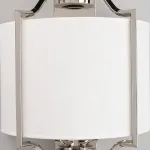 Накладной светильник Aployt Kamila APL.727.01.02 Цвет арматуры никель Цвет плафонов белый от ImperiumLoft