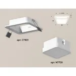Встраиваемый светильник Ambrella Xc790 1 XC7901012 Цвет плафонов белый от ImperiumLoft