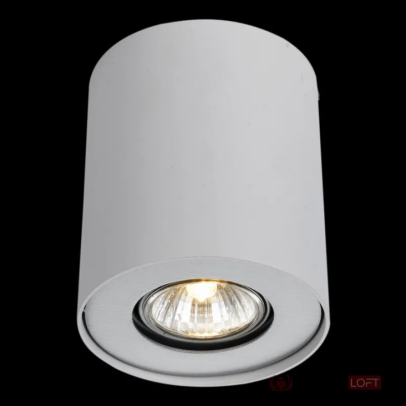 Накладной светильник Arte Lamp Falcon A5633PL-1WH Цвет арматуры белый Цвет плафонов прозрачный от ImperiumLoft