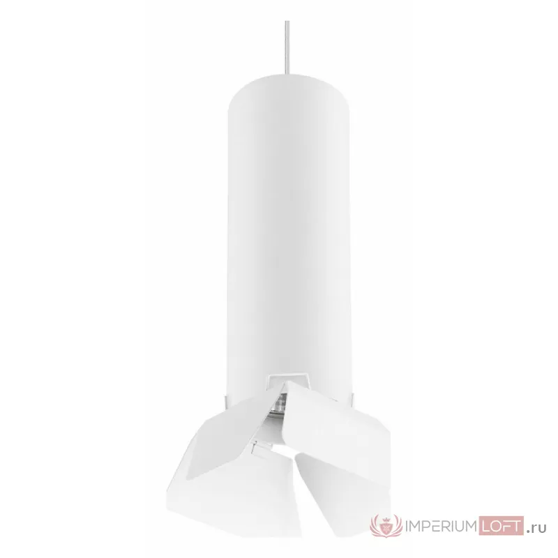 Подвесной светильник Lightstar Rullo RP496436 Цвет плафонов белый Цвет арматуры белый от ImperiumLoft