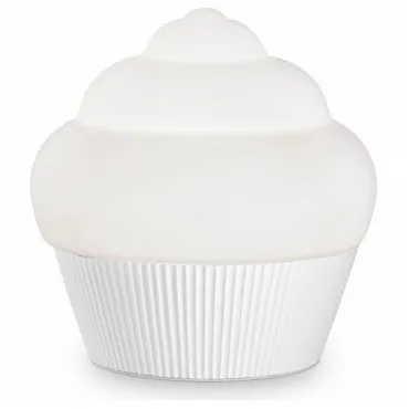 Настольная лампа декоративная Ideal Lux Cupcake CUPCAKE TL1 BIG BIANCO Цвет плафонов белый