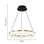 Подвесная люстра Favourite Cirkler 4400-4P от ImperiumLoft