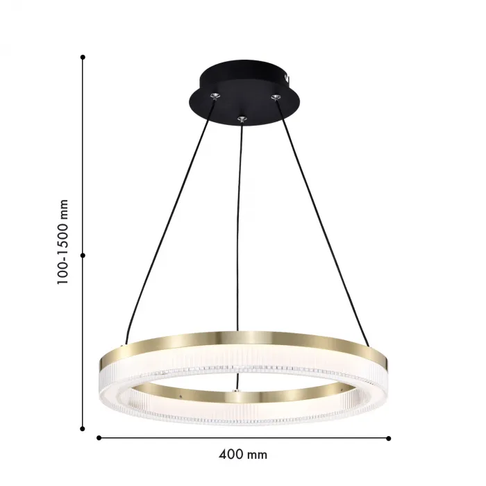 Подвесная люстра Favourite Cirkler 4400-4P от ImperiumLoft