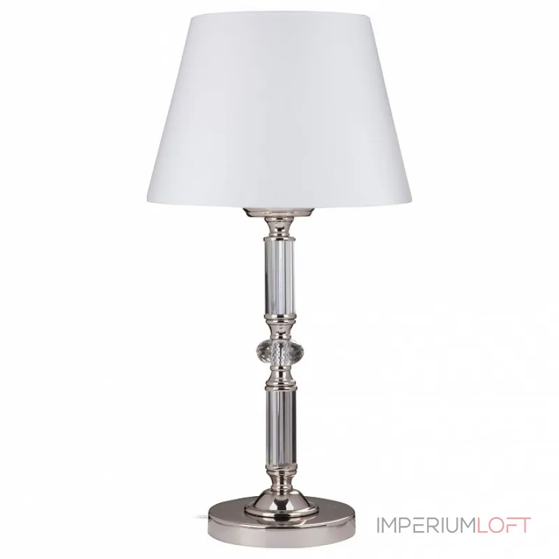 Настольная лампа декоративная Maytoni Riverside MOD018TL-01CH Цвет арматуры хром Цвет плафонов белый от ImperiumLoft Настольная лампа декоративная Maytoni Riverside MOD018TL-01CH Цвет арматуры хром Цвет плафонов белый от ImperiumLoft