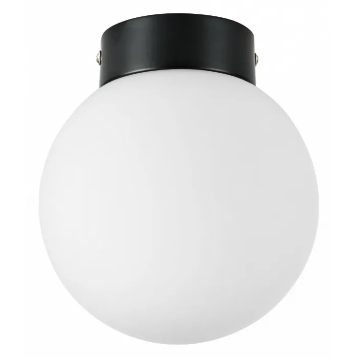 Накладной светильник Lightstar Globo 812017 Цвет арматуры черный Цвет плафонов белый от ImperiumLoft