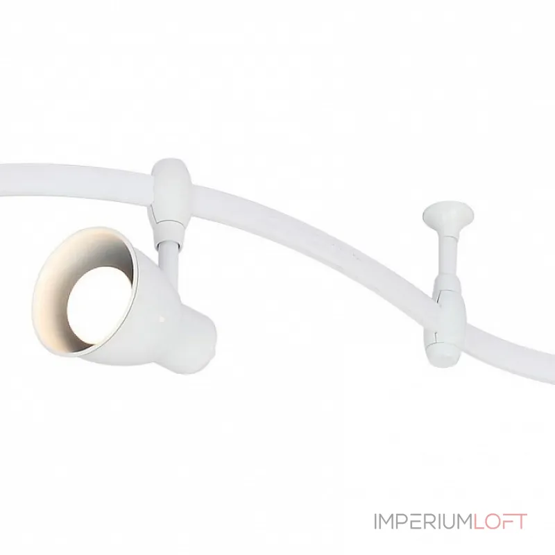 Комплект трековый Arte Lamp Rails A3058 A3058PL-6WH Цвет арматуры белый Цвет плафонов белый