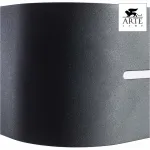 Накладной светильник Arte Lamp Cosmopolitan A7210AP-2BK Цвет арматуры черный Цвет плафонов белый от ImperiumLoft