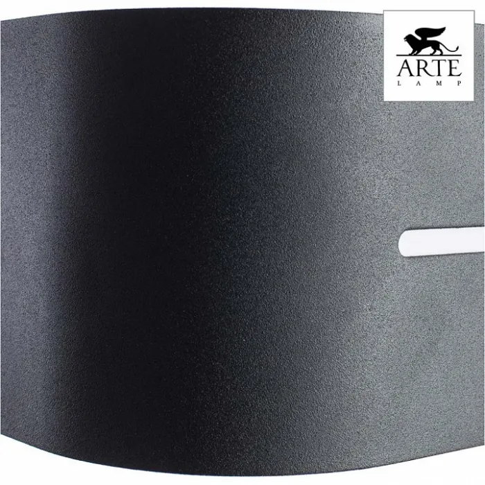 Накладной светильник Arte Lamp Cosmopolitan A7210AP-2BK Цвет арматуры черный Цвет плафонов белый от ImperiumLoft