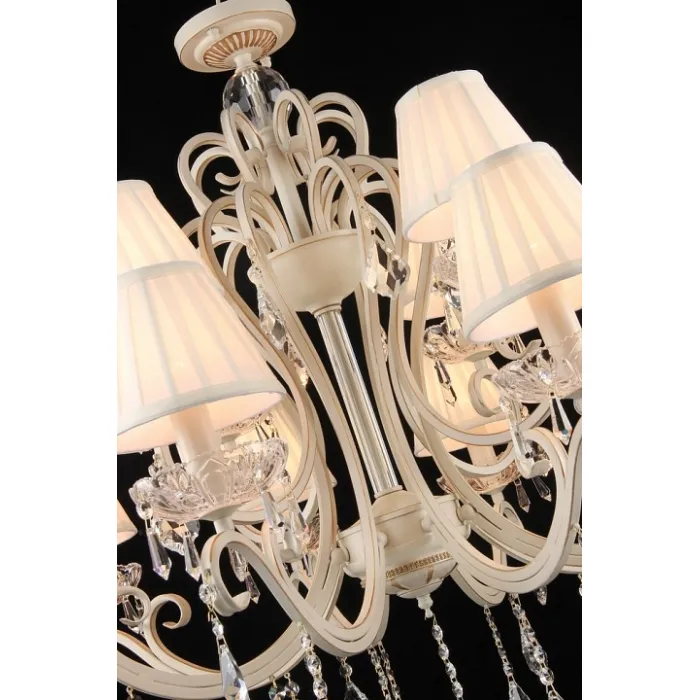 Подвесная люстра Maytoni Triumph ARM288-12-G Цвет арматуры кремовый Цвет плафонов кремовый от ImperiumLoft