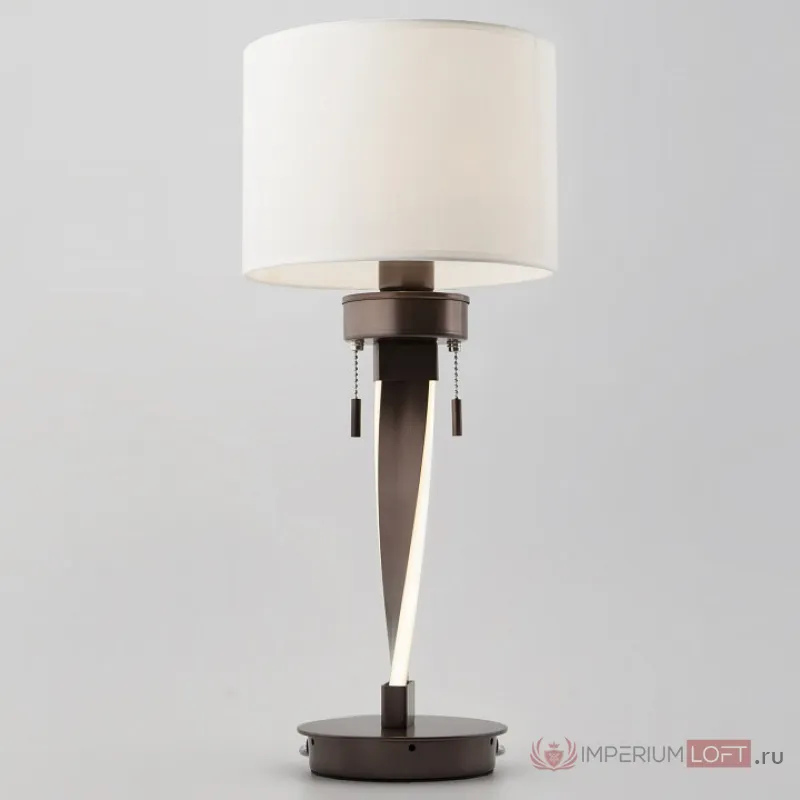 Настольная лампа декоративная Bogate-s Titan 991 кофе 10W от ImperiumLoft