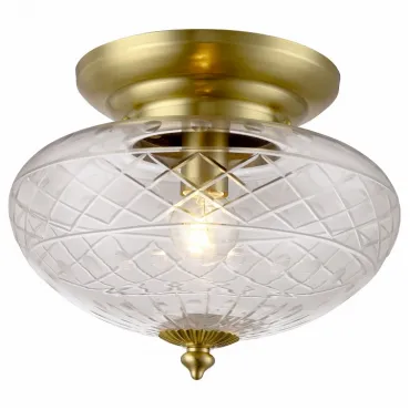 Накладной светильник Arte Lamp Faberge A2302PL-1PB Цвет арматуры медь Цвет плафонов прозрачный от ImperiumLoft