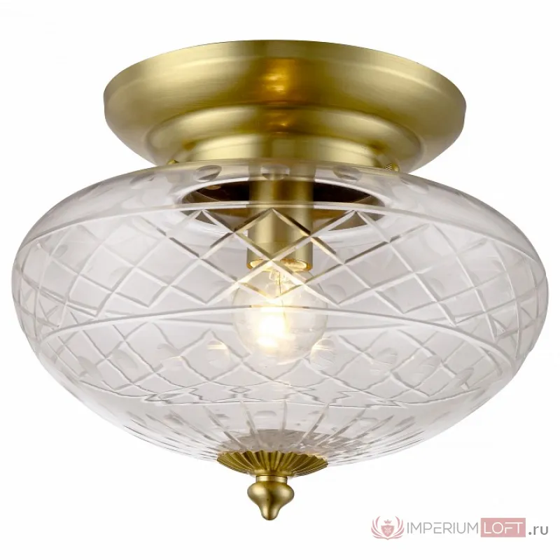 Накладной светильник Arte Lamp Faberge A2302PL-1PB Цвет арматуры медь Цвет плафонов прозрачный от ImperiumLoft