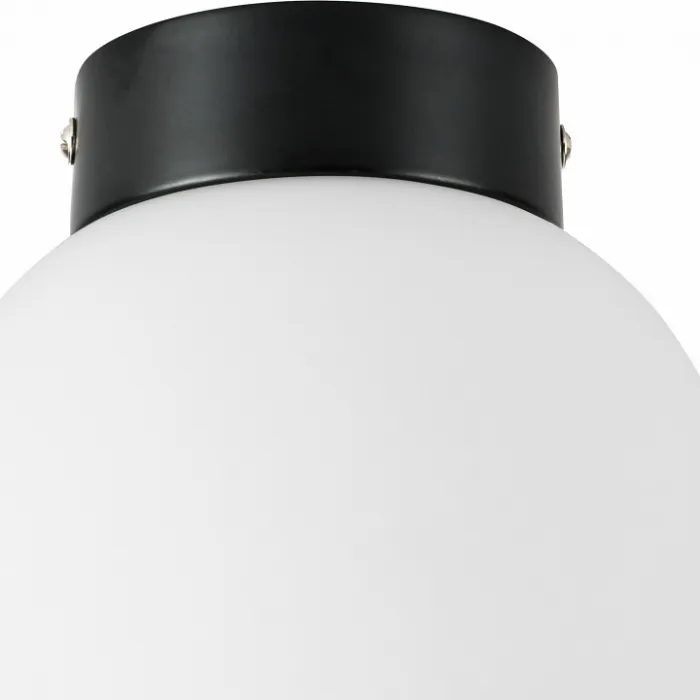 Накладной светильник Lightstar Globo 812017 Цвет арматуры черный Цвет плафонов белый от ImperiumLoft