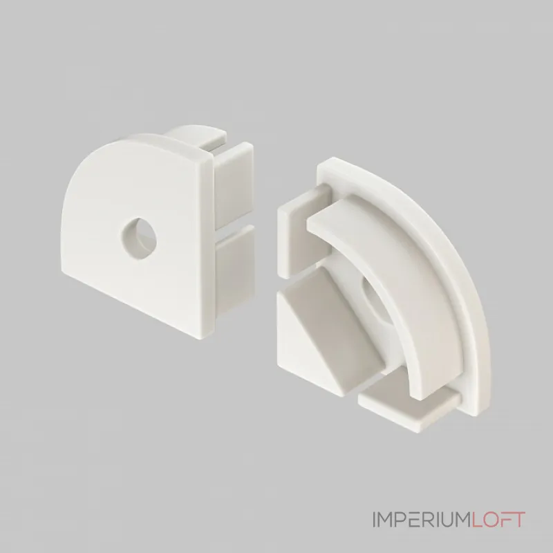 Заглушка для профиля с отверстием Maytoni ALM008EC Заглушка для профиля с отверстием Maytoni ALM008EC