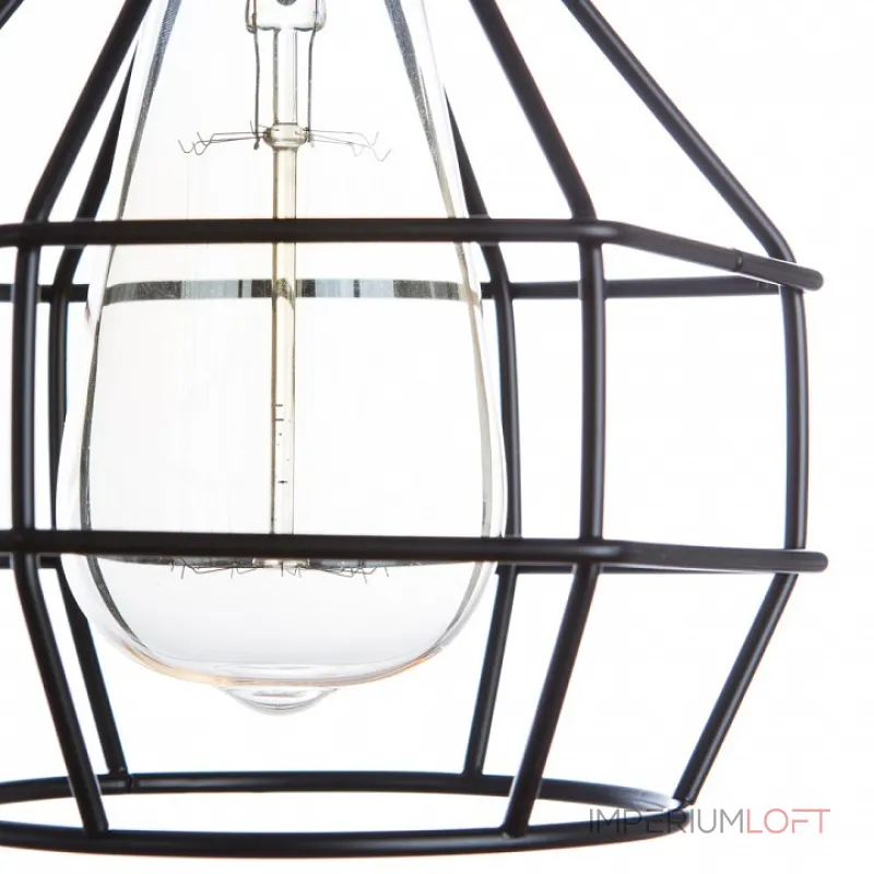 Накладной светильник Arte Lamp 1109 A1109PL-1BK Цвет арматуры черный Цвет плафонов черный