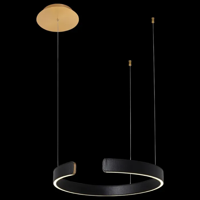 Подвесной светильник Loft it Ring 10025/400 Black Цвет плафонов черный от ImperiumLoft