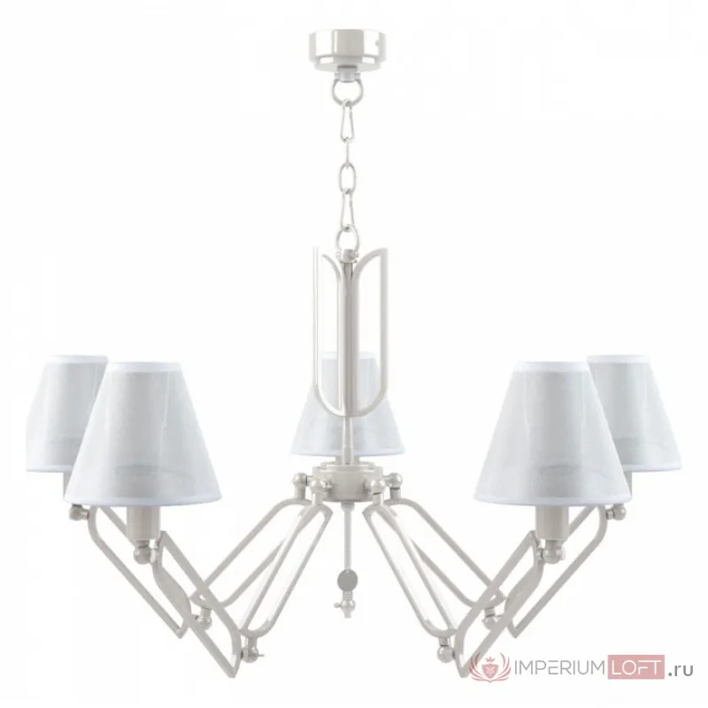 Подвесная люстра Maytoni Hightech M1-05-WM-LMP-O-20 Цвет арматуры белый Цвет плафонов белый от ImperiumLoft