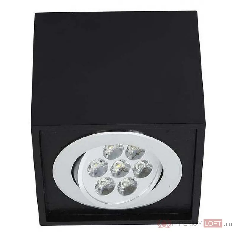 Накладной светильник Nowodvorski Box Led Black 6427 Цвет арматуры черный Цвет плафонов черный от ImperiumLoft