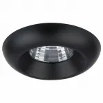 Встраиваемый светильник Lightstar Monde LED 071057 Цвет арматуры черный Цвет плафонов прозрачный