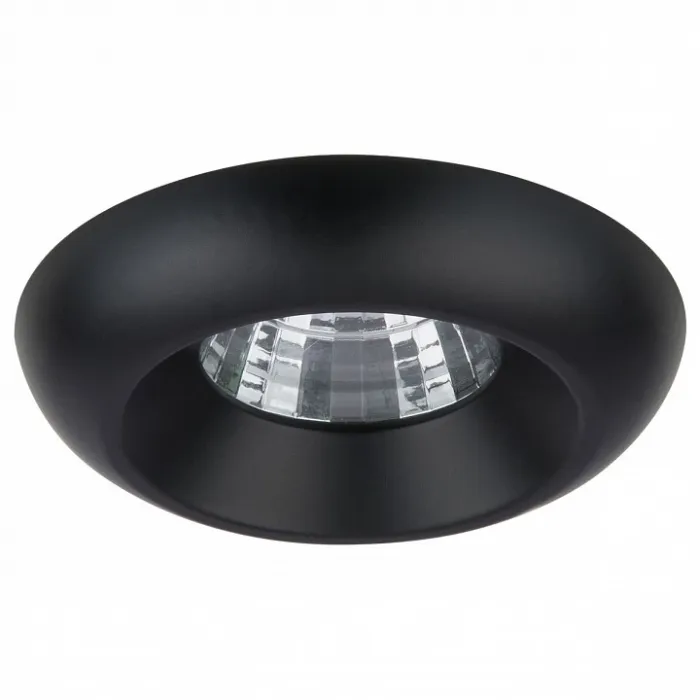 Встраиваемый светильник Lightstar Monde LED 071057 Цвет арматуры черный Цвет плафонов прозрачный от ImperiumLoft