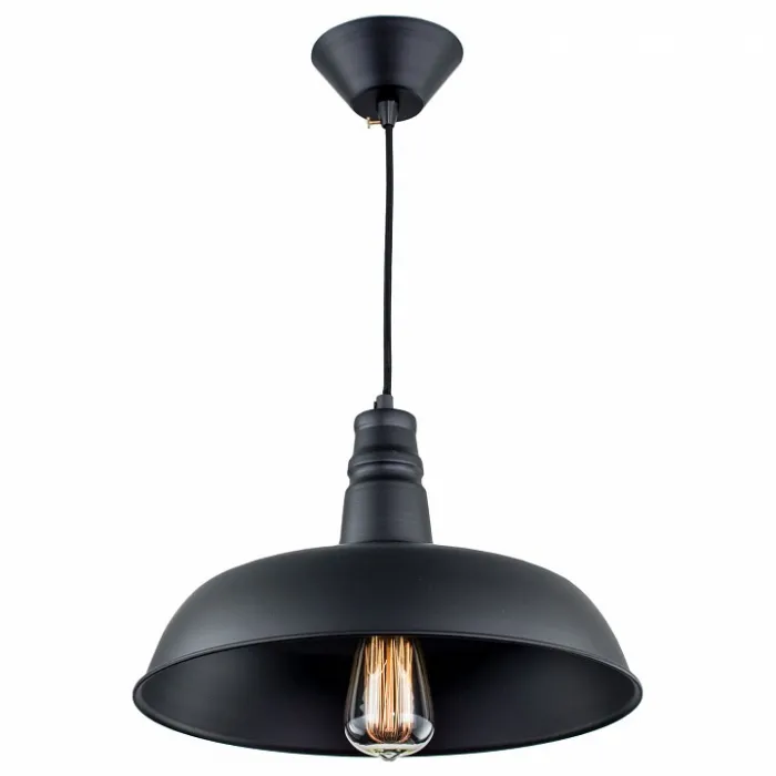 Подвесной светильник Citilux Эдисон CL450204 Цвет арматуры черный Цвет плафонов черный от ImperiumLoft