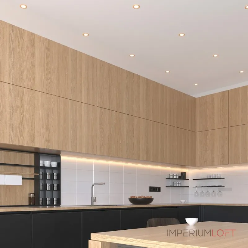 Встраиваемый светильник Elektrostandard 110 a053333 Цвет арматуры золото от ImperiumLoft