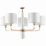 Подвесная люстра ST-Luce Vellino SL1163.203.05 Цвет плафонов белый Цвет арматуры латунь от ImperiumLoft