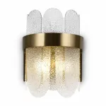 Накладной светильник Freya Deserto FR5141WL-02BS Цвет арматуры золото Цвет плафонов прозрачный