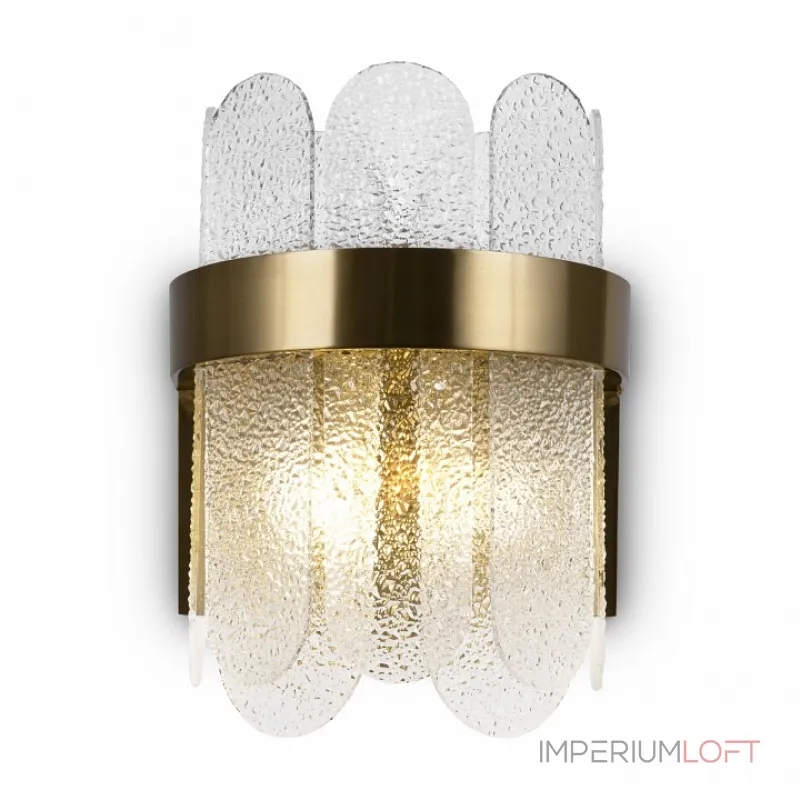 Накладной светильник Freya Deserto FR5141WL-02BS Цвет арматуры золото Цвет плафонов прозрачный