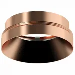 Рамка на 1 светильник Ambrella N703 N7035 PPG золото розовое полированное D70*H27mm Out10mm MR16 Цвет арматуры розовый