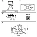 Потолочная люстра Lightstar Regolo 713347