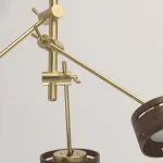Люстра на штанге DeMarkt Чил-аут 725010203 Цвет арматуры золото Цвет плафонов коричневый от ImperiumLoft