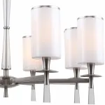 Подвесная люстра Stilfort Leader 1047/11/08P Цвет плафонов кремовый Цвет арматуры черный