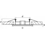 Встраиваемый светильник Lightstar Lega 011017