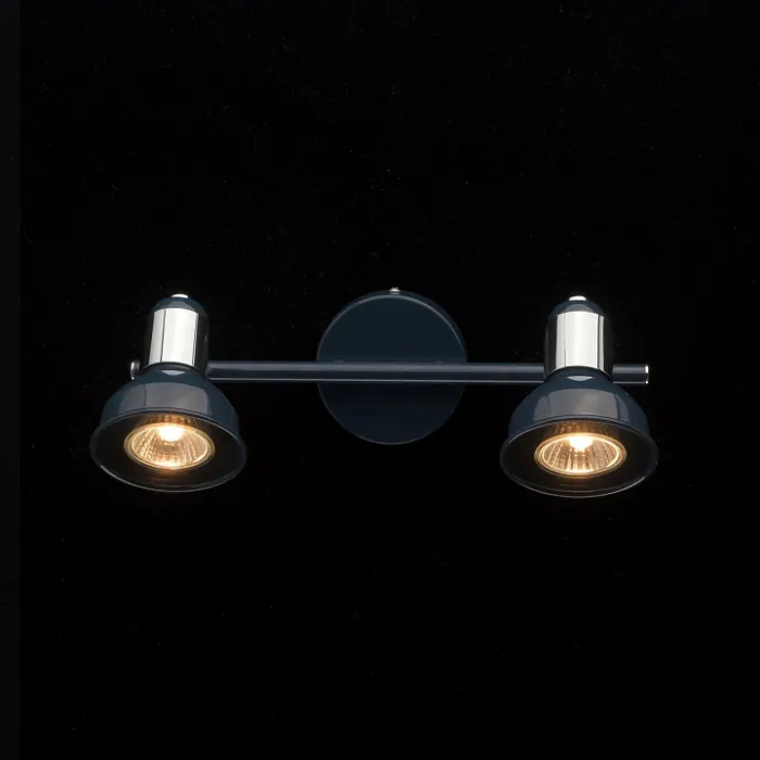 Спот MW-Light Хоф 552020802 Цвет арматуры синий Цвет плафонов синий от ImperiumLoft