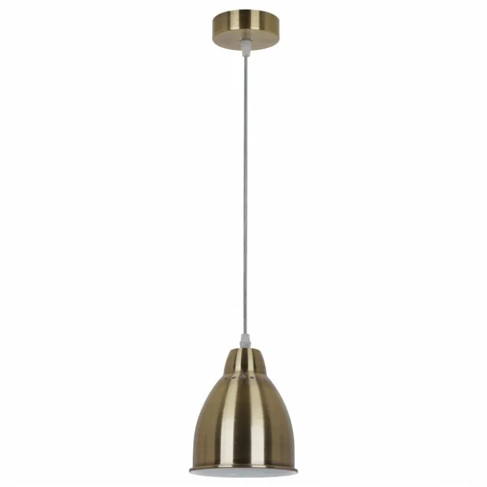 Подвесной светильник Arte Lamp Braccio A2054SP-1AB Цвет арматуры бронза Цвет плафонов бронза от ImperiumLoft