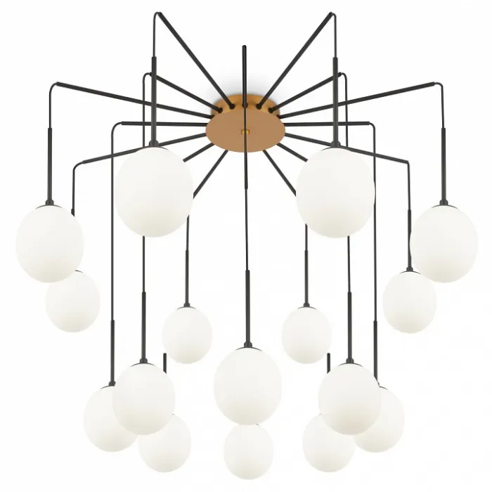 Потолочная люстра Maytoni Branch MOD176PL-16G от ImperiumLoft