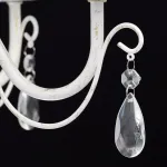 Подвесная люстра DeMarkt City Аврора 8 371010705 Цвет плафонов прозрачный Цвет арматуры золото от ImperiumLoft