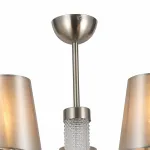 Люстра на штанге F-promo Velum 2906-7P Цвет арматуры никель Цвет плафонов серый от ImperiumLoft