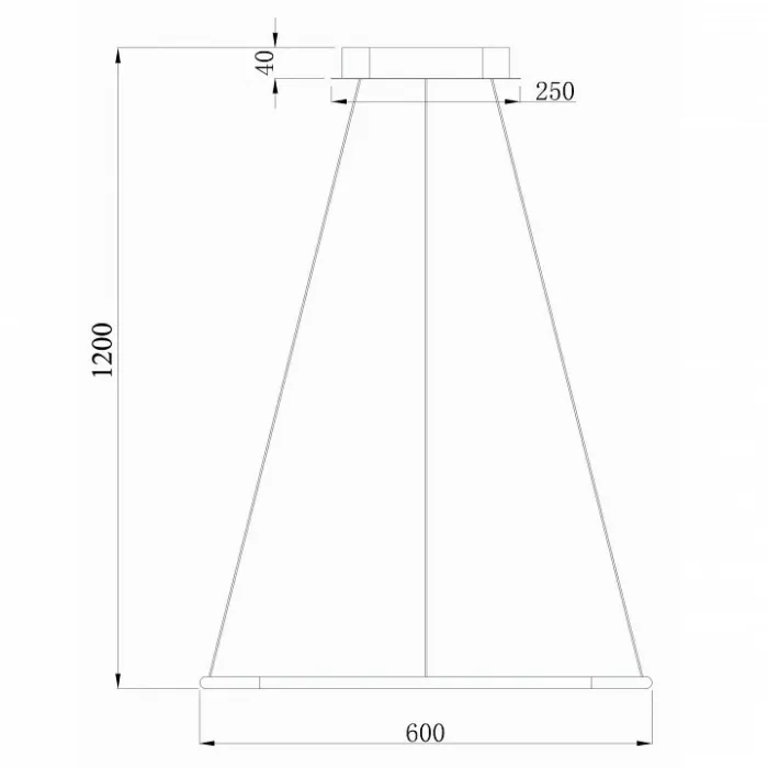 Подвесной светильник Donolux 111024 S111024/1SQ 45W Black In Цвет плафонов черно-белый Цвет арматуры черный от ImperiumLoft