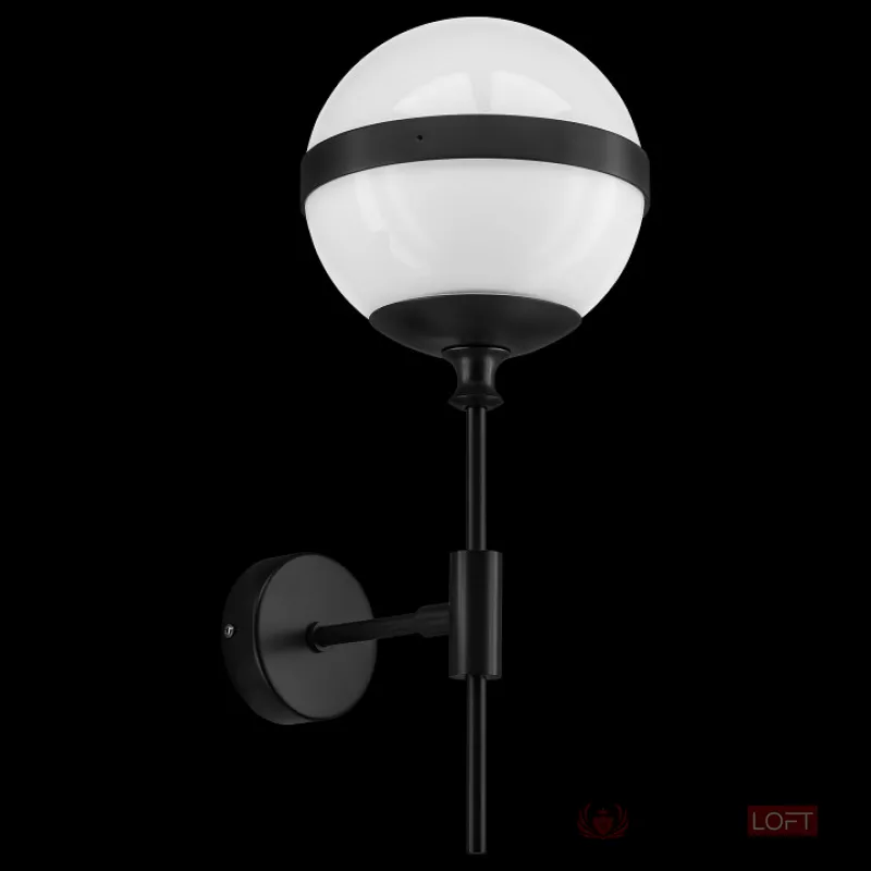 Бра Lightstar Globo 813617 Цвет арматуры черный Цвет плафонов черно-белый от ImperiumLoft