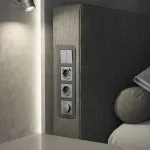 Рамка на 4 поста Werkel Acrylic графит a062132 от ImperiumLoft