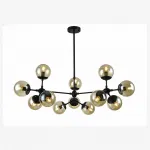 Люстра на штанге Arte Lamp 1664 A1664SP-12BK 