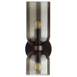 Бра Odeon Light Orinoco 4804/2W Цвет плафонов серый Цвет арматуры черный от ImperiumLoft