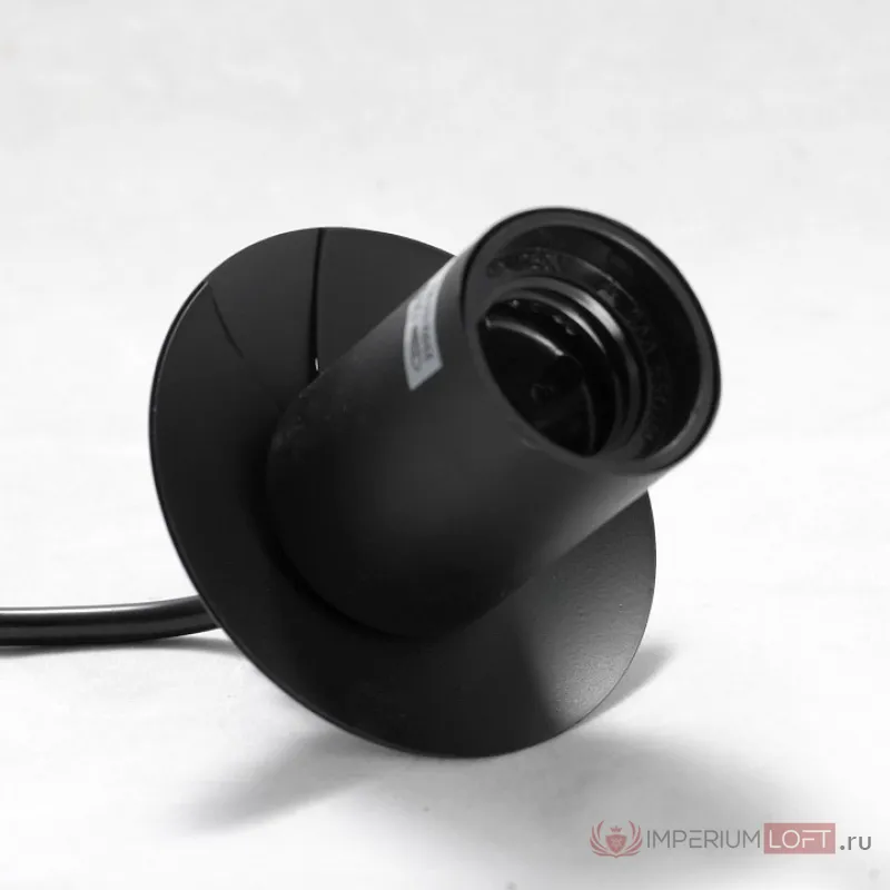 Подвесная люстра Lussole Seneca GRLSP-8176 Цвет плафонов белый Цвет арматуры черный от ImperiumLoft