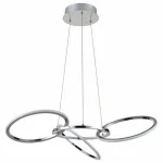 Подвесной светильник Vele Luce Punto 742 VL7033P04 Цвет арматуры хром Цвет плафонов хром от ImperiumLoft