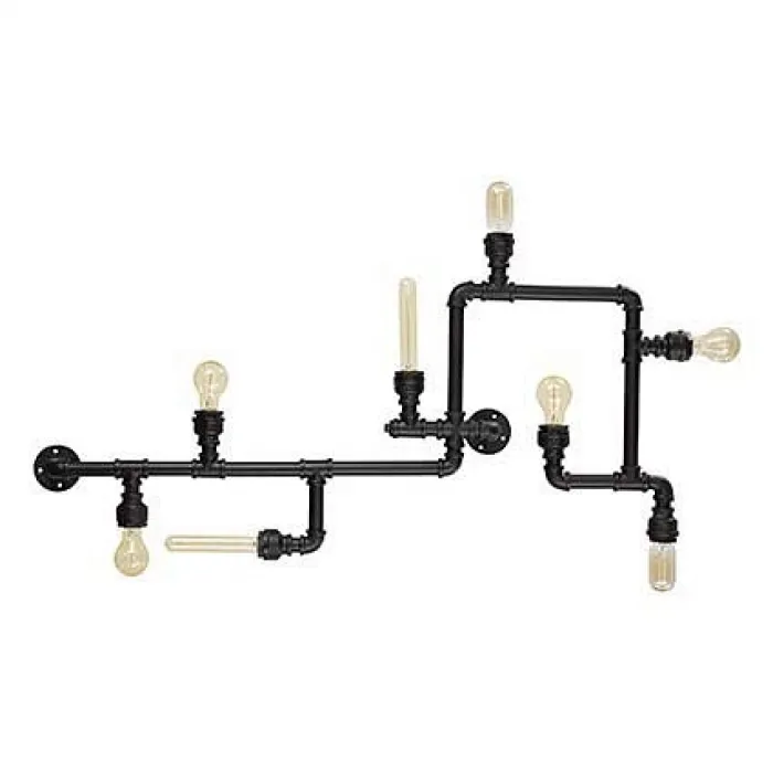 Накладной светильник Ideal Lux Plumber PLUMBER PL8 NERO от ImperiumLoft